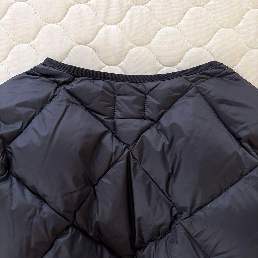 【極美品】アーバンリサーチドアーズ　ライトダウンキルトショートブルゾン ブラック