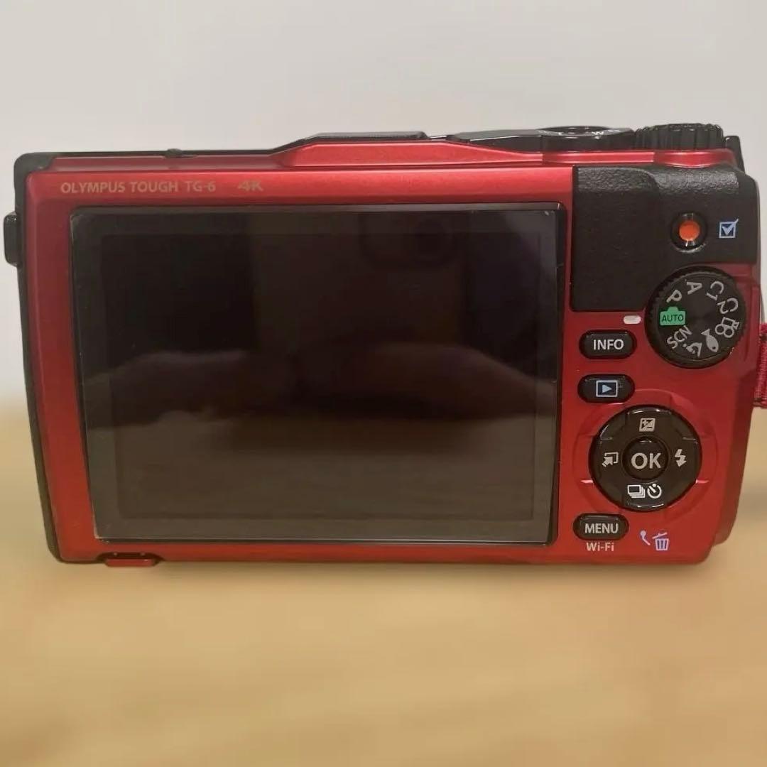 OLYMPUS Tough TG-6 レッド オリンパス　デジカメ