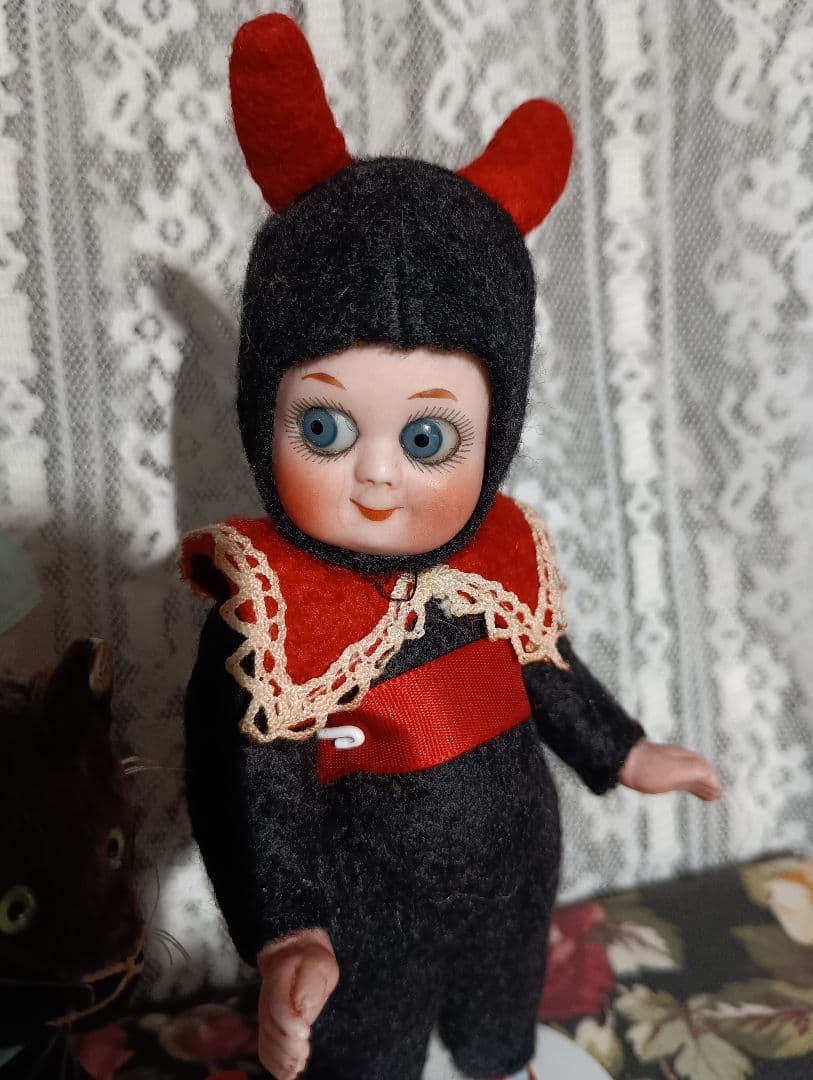 G2⭐アンティークドール　ケストナー　グーグリー　ミニョネット　小悪魔　レア⭐