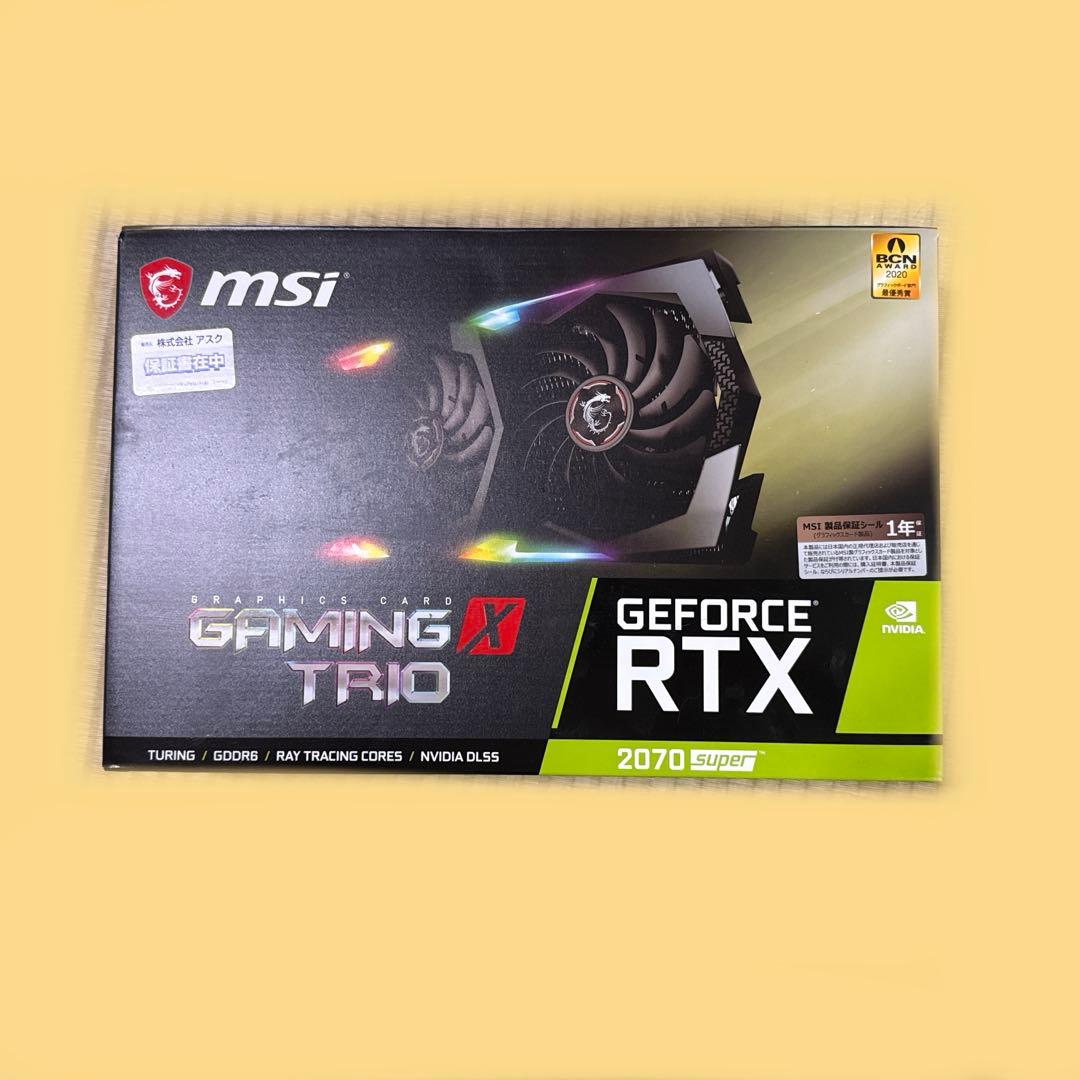 グラフィックボード・グラボ・ビデオカード MSI Geforce RTX 2070 SUPER GAMING X TRIO