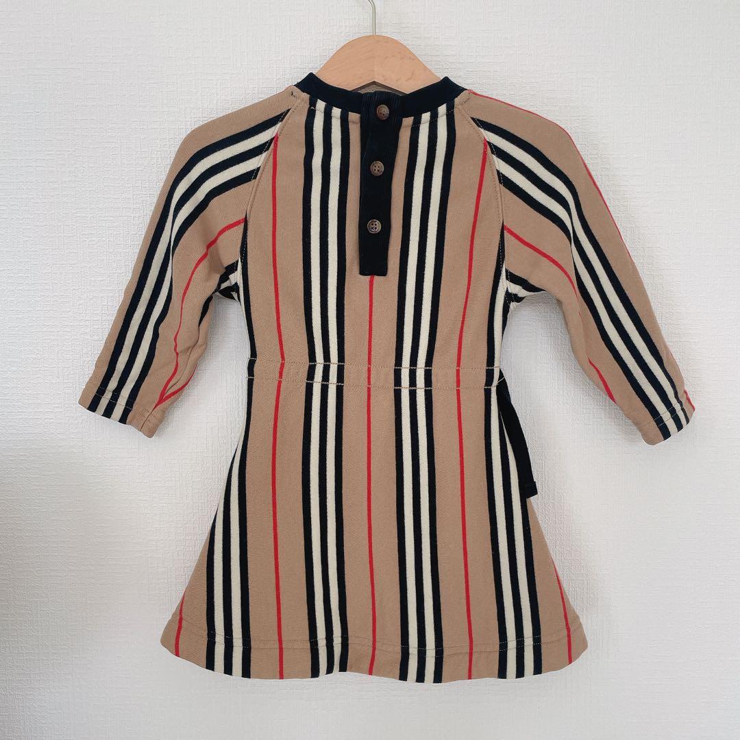 メ*べ様 Burberry ストライプ　ワンピース　ベビー　キッズ　バーバリー