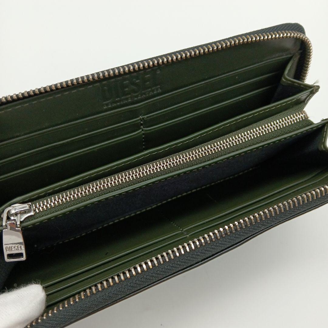 2-2619 DIESEL レザー 長財布