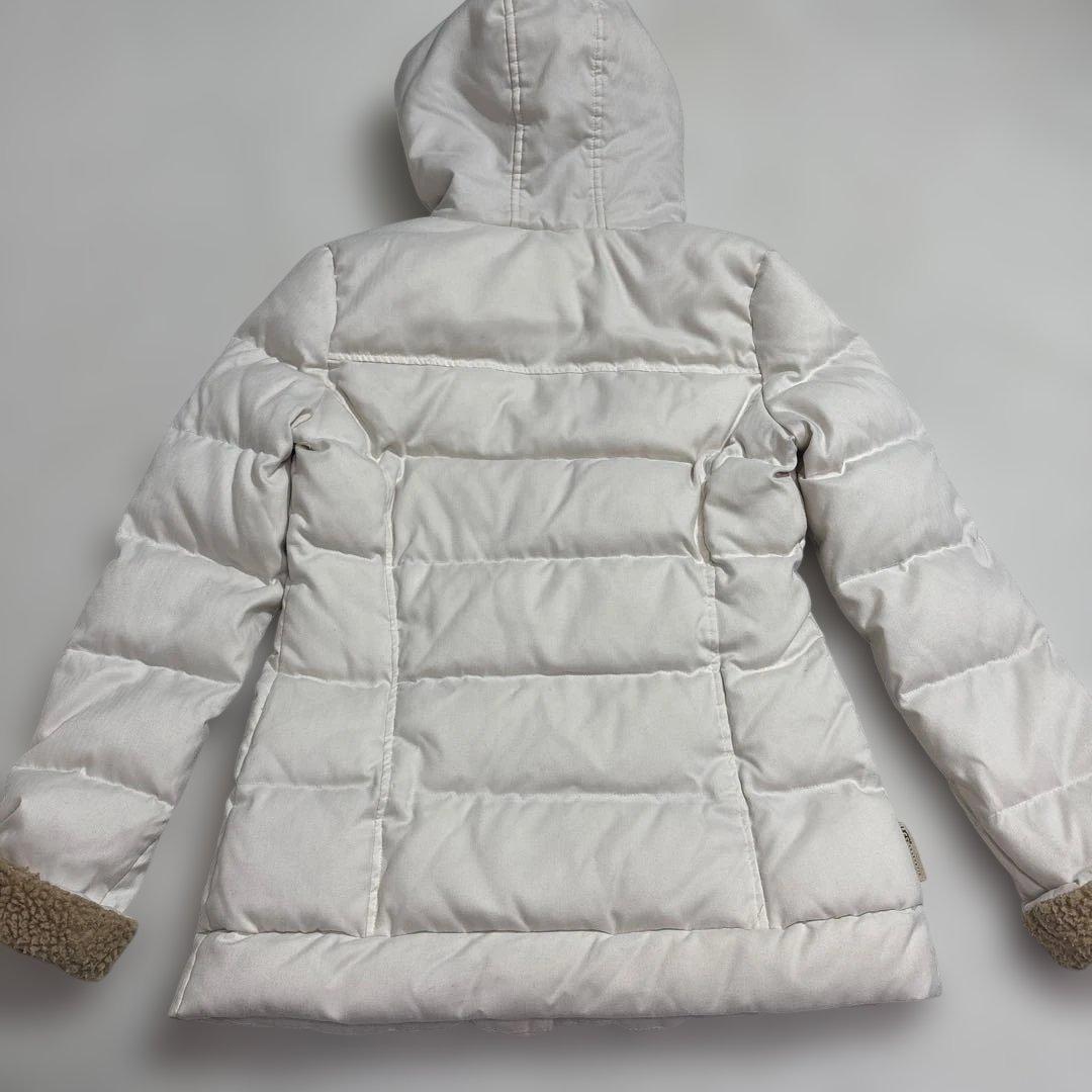 UGG アグ　ダウンジャケット　裏地総柄　ボア　フード付き　レディース　Sサイズ