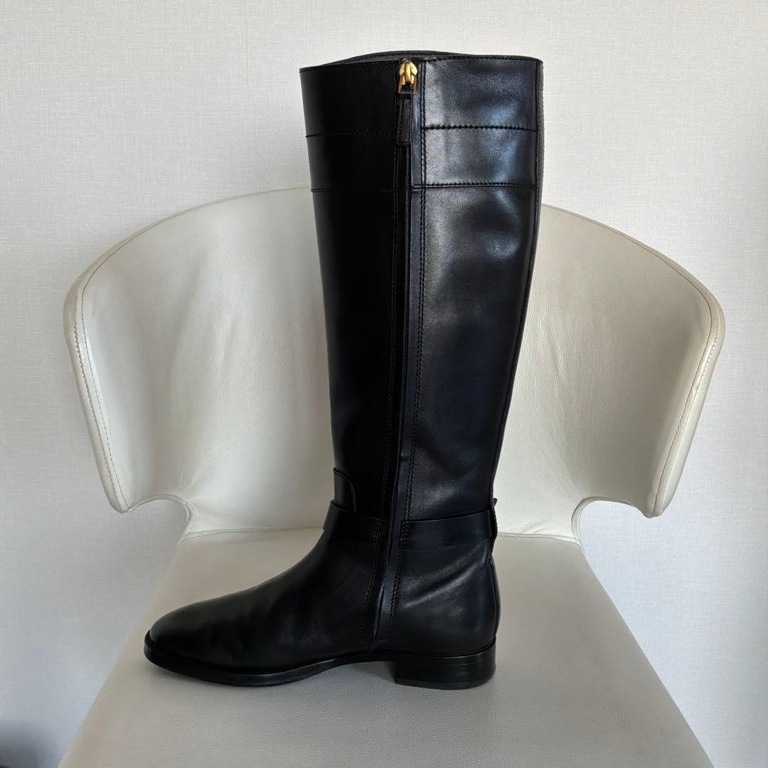 トリーバーチ　ロングブーツ　ブラック　US7.5 24.5cm