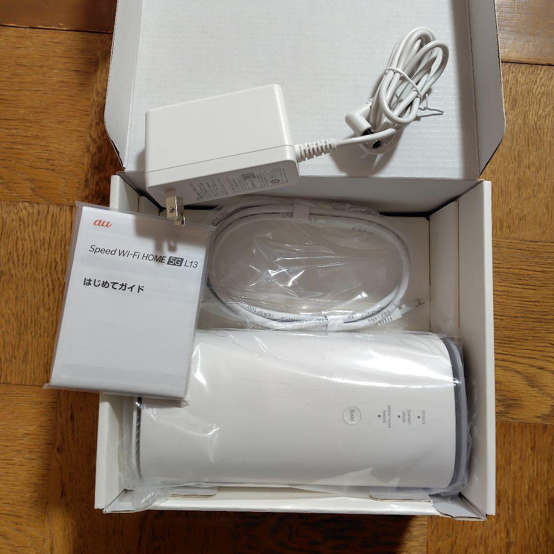 SPEED Wi-Fi  5G L13 ホームルーター