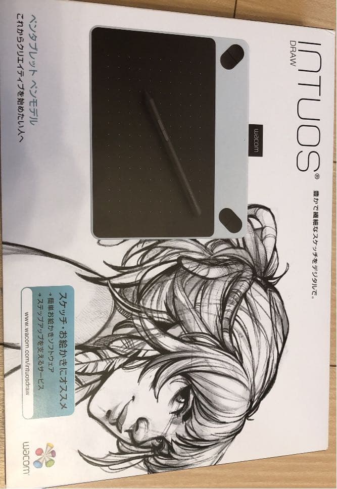 ワコム INTUOS ペンタブレット ペンモデル(ホワイト)