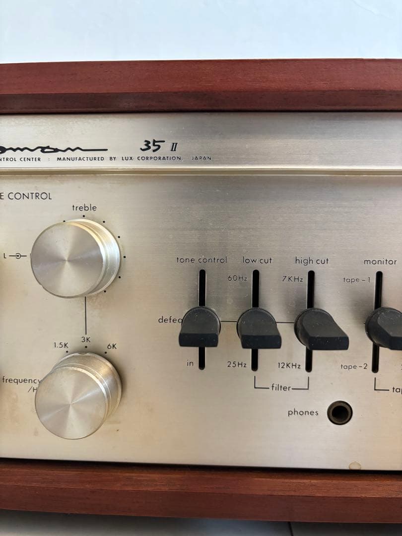 LUXMAN 真空管プリアンプ CL-35 II