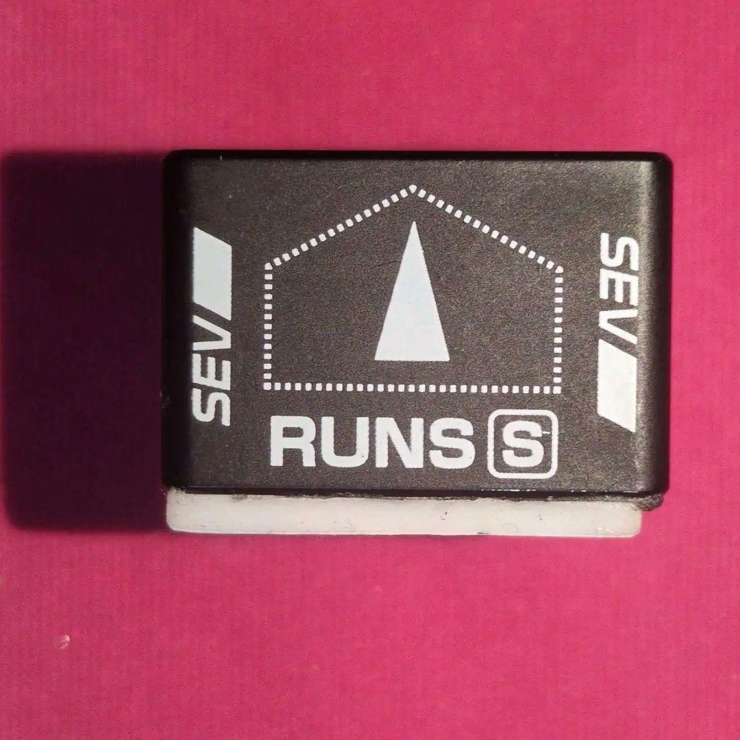 【美品！SEV RUNS S 本体1個 純正両面テープ再生済】