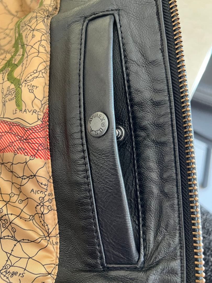 AVIREX レザージャケット 羊革