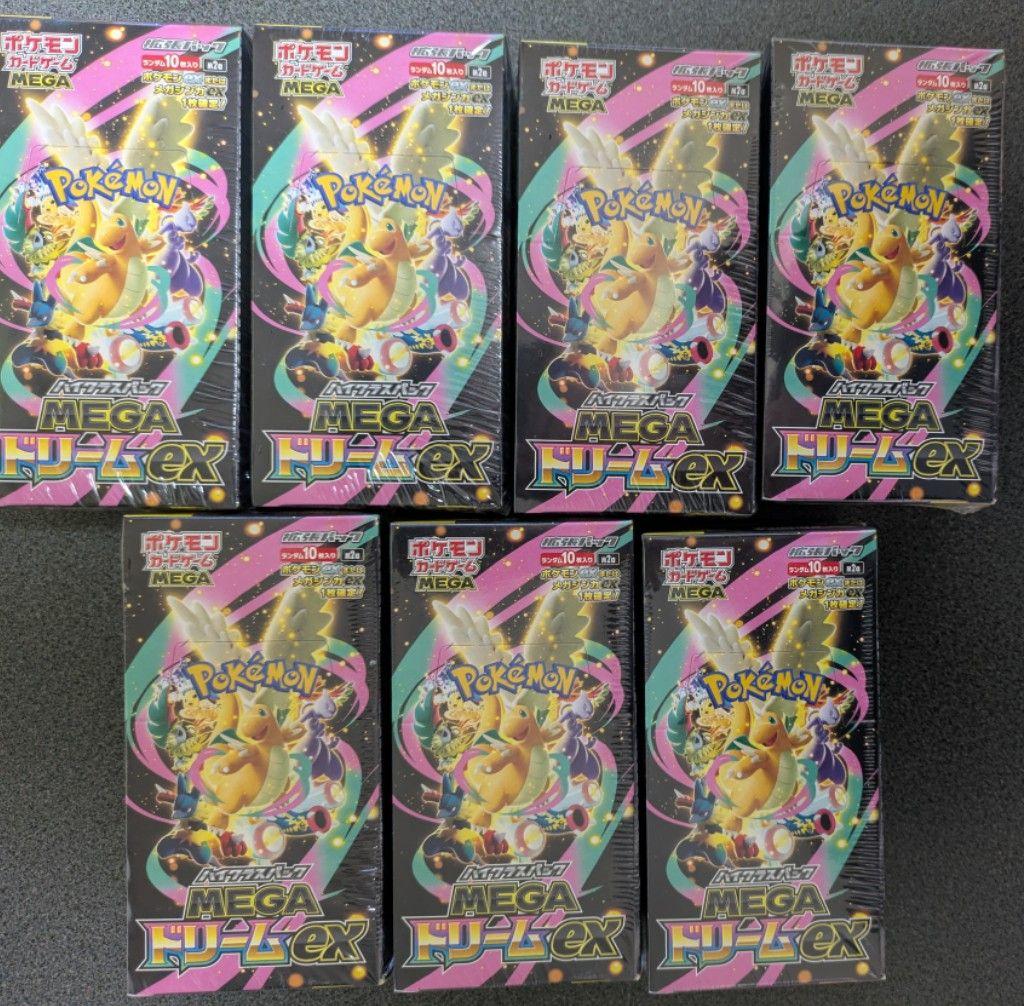 【新品未開封】ポケモンカードゲーム　MEGAドリームex　シュリンク付き未開封品