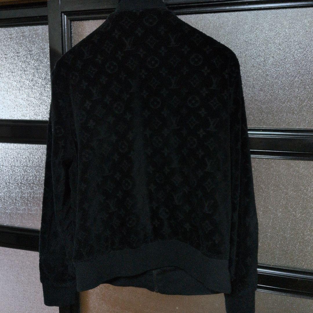 ルイヴィトンモノグラム　ベロアトラックジャケットひぃ