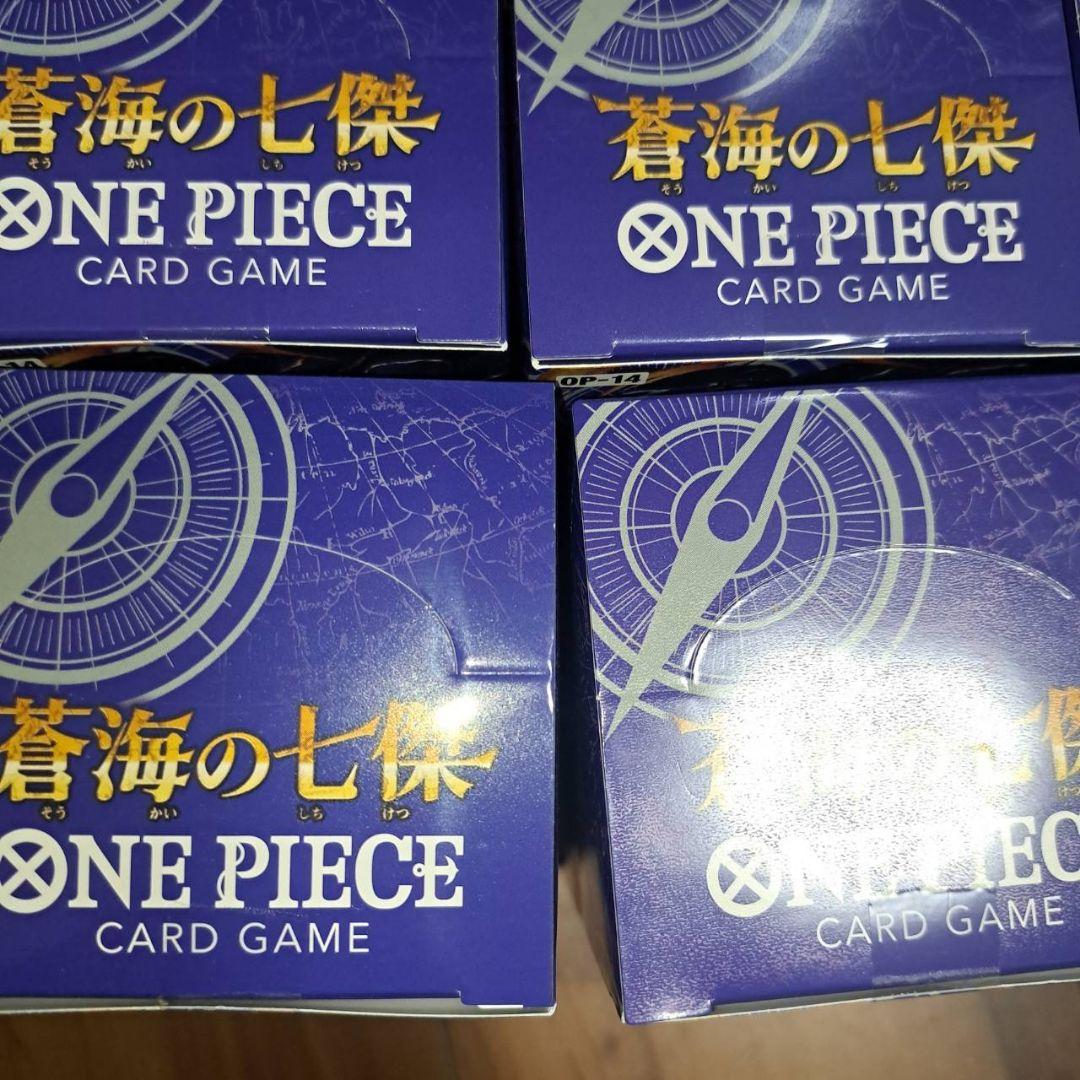 ワンピースカード　蒼海の七傑　テープ付き6BOX
