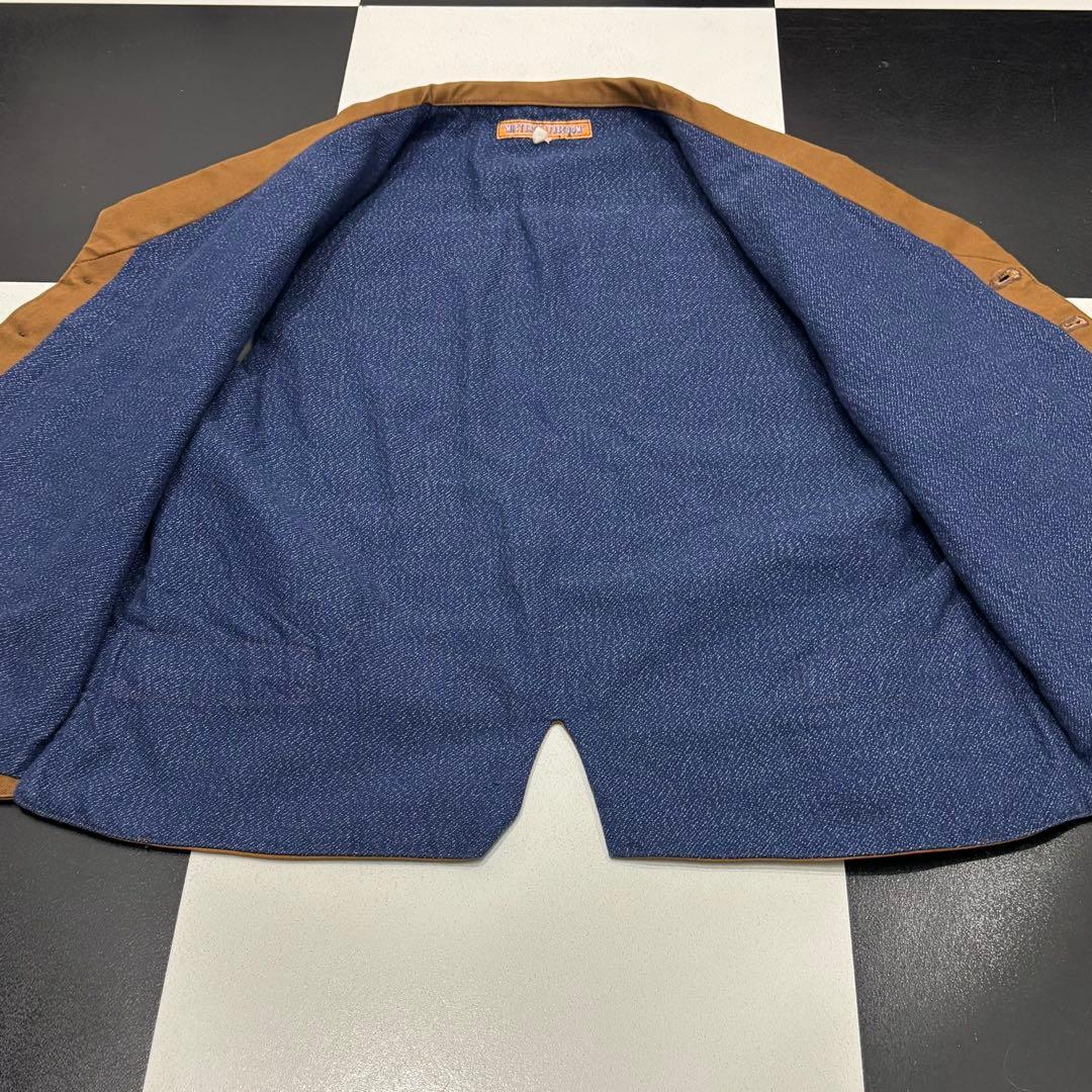 美品 ミスターフリーダム ダック キャンバス ワークベスト 38 シュガーケーン