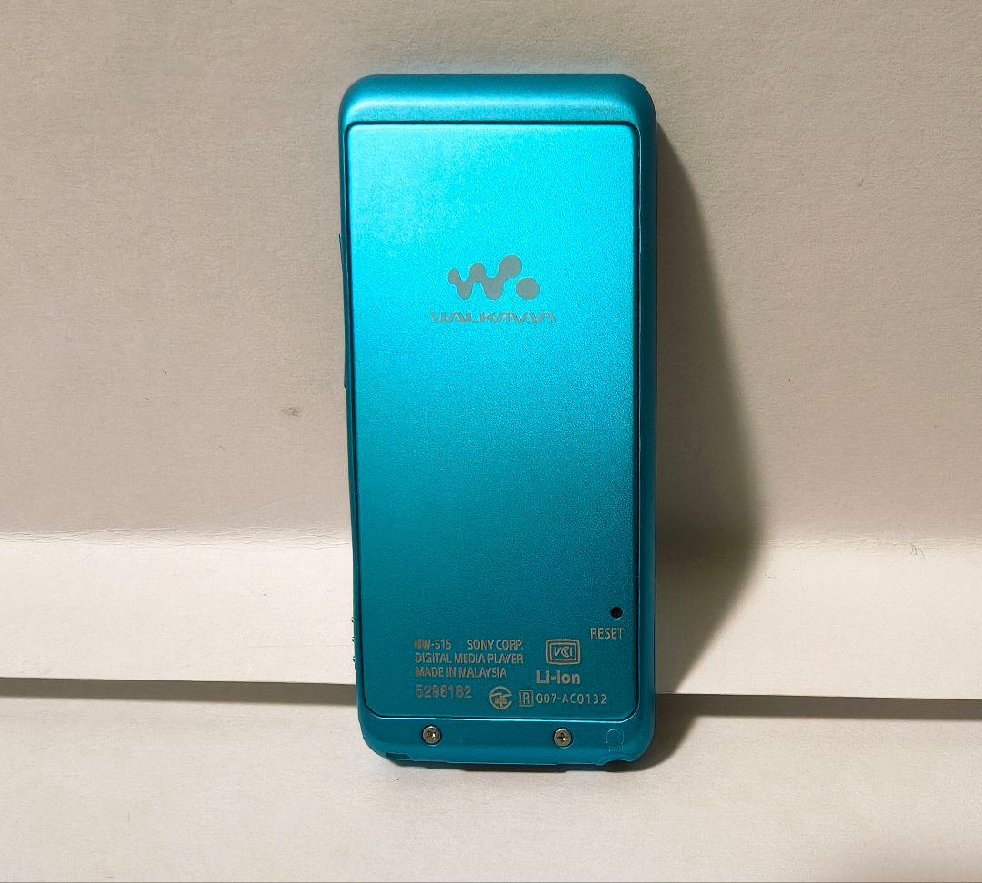 【美品・動作確認済】SONY NW-S15K ウォークマン ブルー 付属品有り