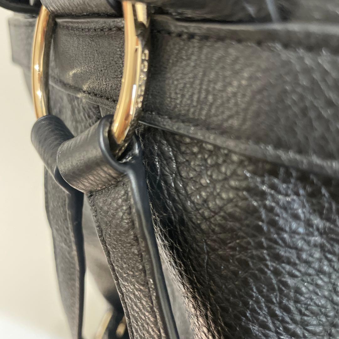 COACH ブラック リュック 2ポケット