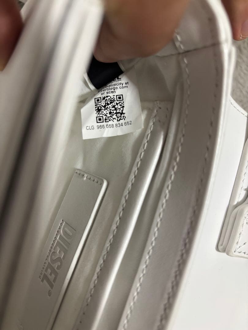 DIESEL レザークロスボディバッグ　1dr