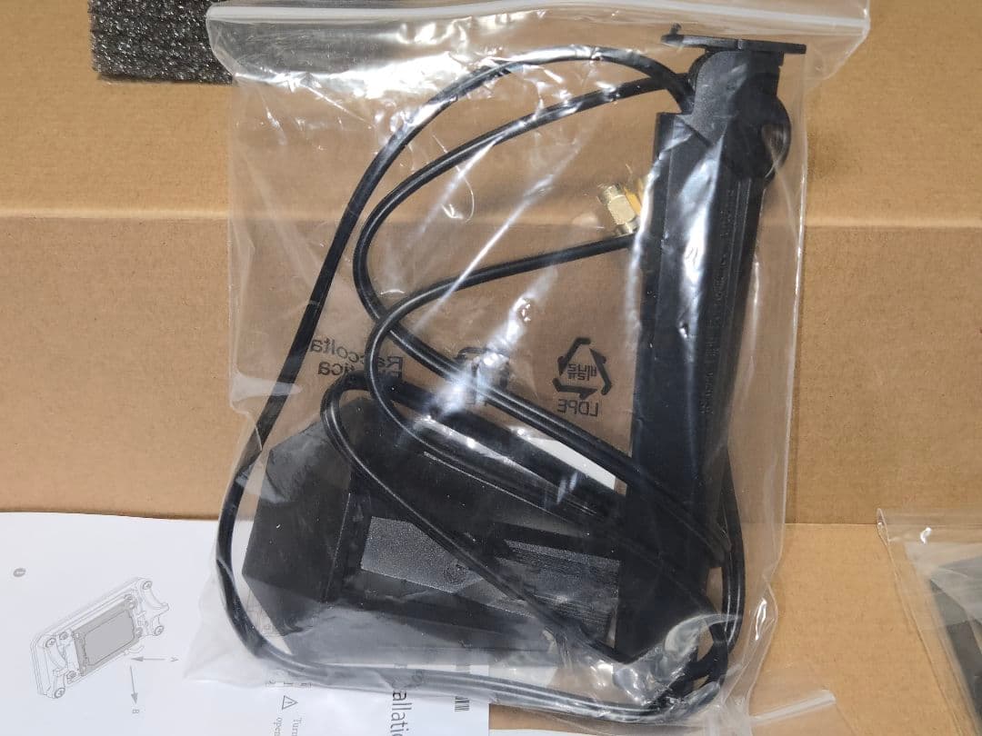 Ryzen 7 7800X3DとX670E Steel Legendのセット