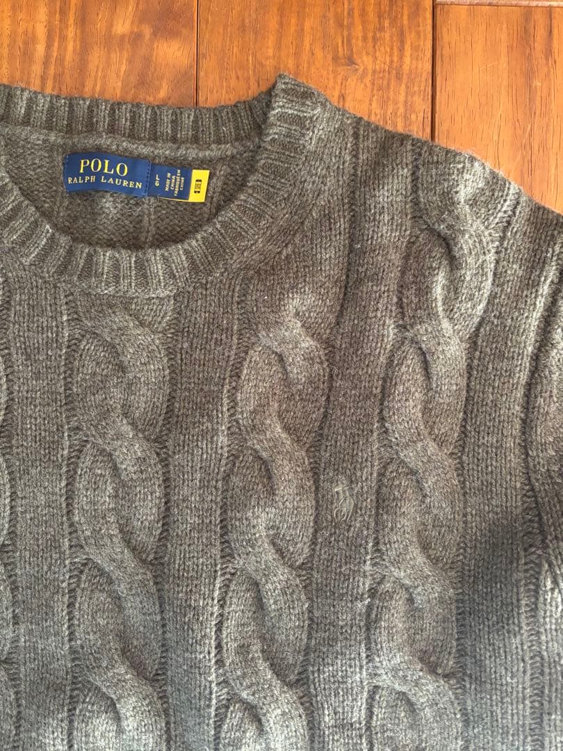 Polo Ralph Lauren ケーブル編み長袖セーター