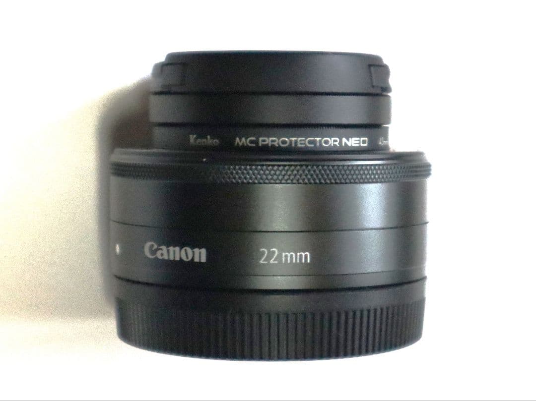 【未使用】キャノン EF-M22㎜ F2 STM 薄型パンケーキレンズ