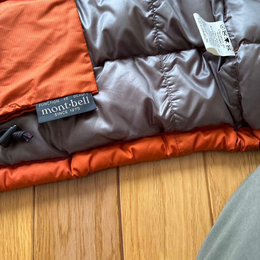 mont-bell オレンジ ダウンジャケット S