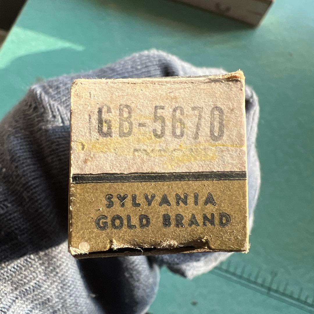 SYLVANIA GB-5670 真空管　５本セット