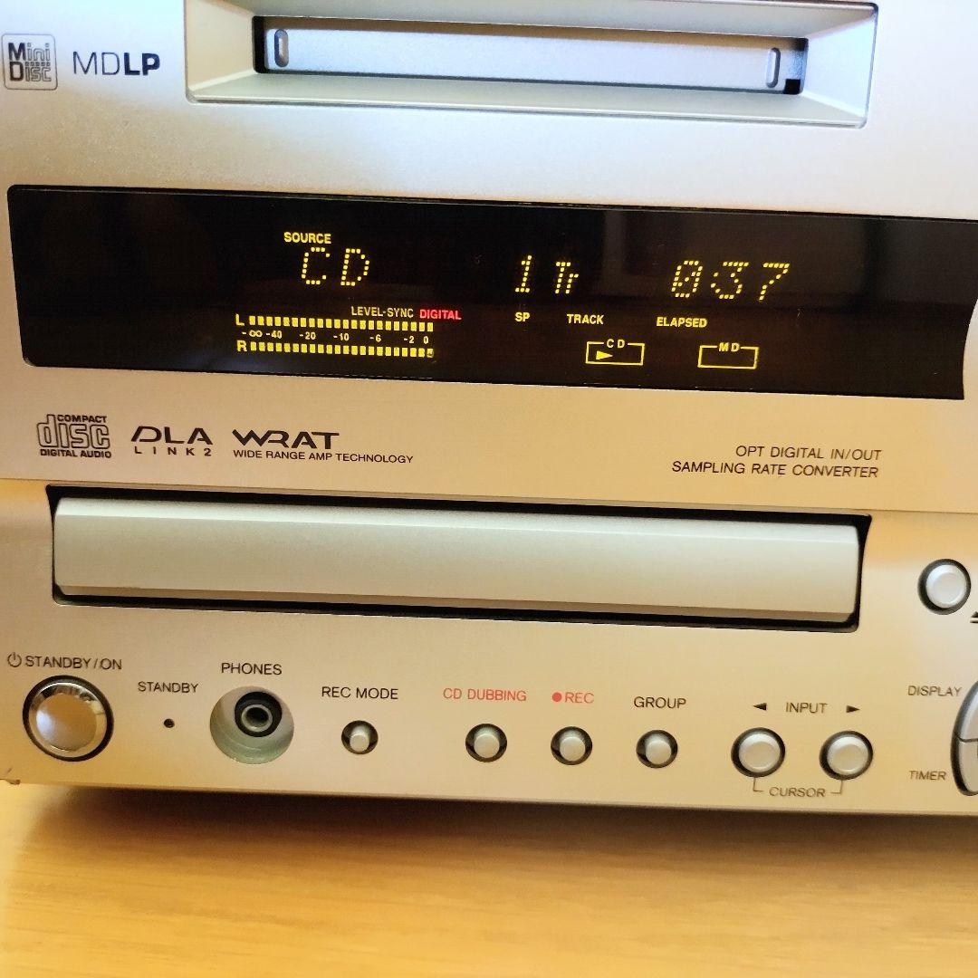 ■動作品■ONKYO FR-X9A CD/MDコンポ リモコン付き