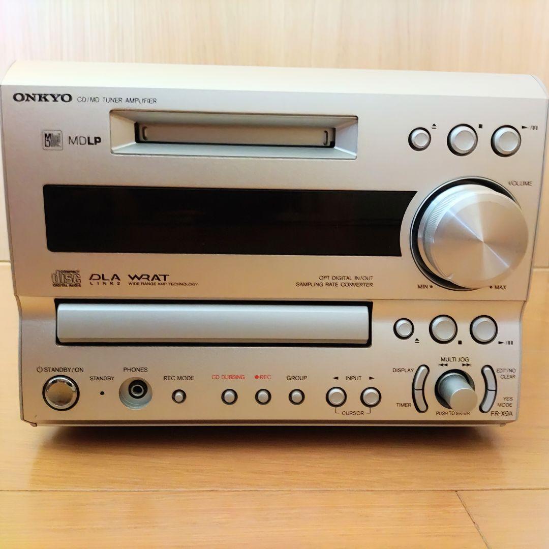 ■動作品■ONKYO FR-X9A CD/MDコンポ リモコン付き