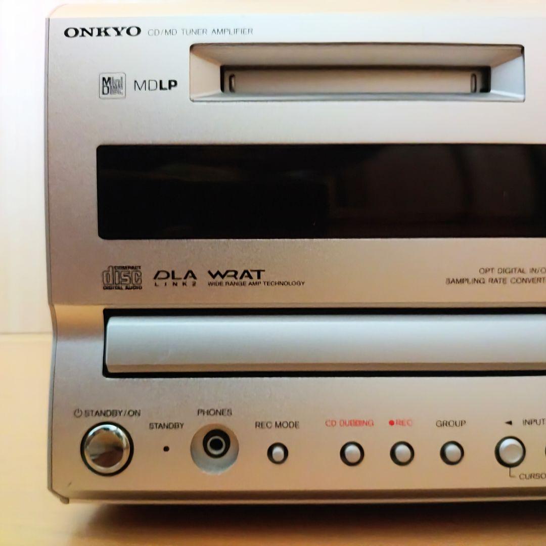 ■動作品■ONKYO FR-X9A CD/MDコンポ リモコン付き