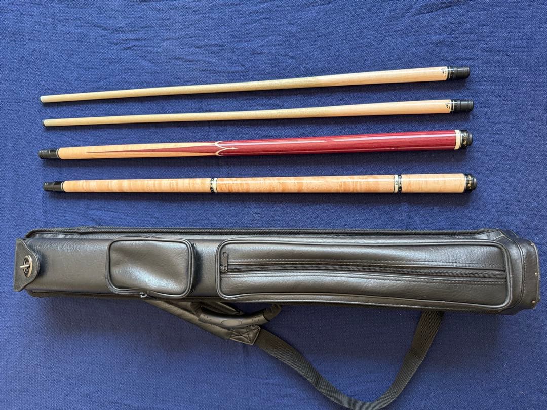 ビリヤード Mezz cue EC9-WMM, MSP2-P