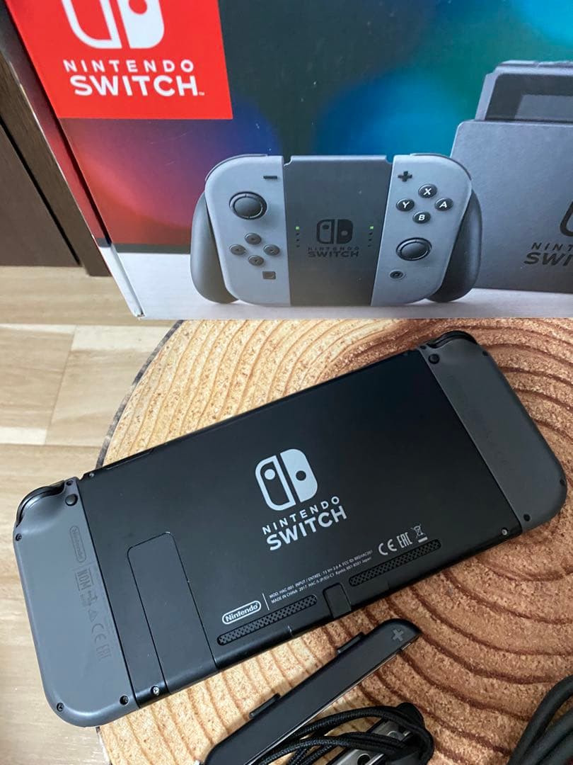 Nintendo Switch ニンテンドースイッチ本体　グレー ⑥
