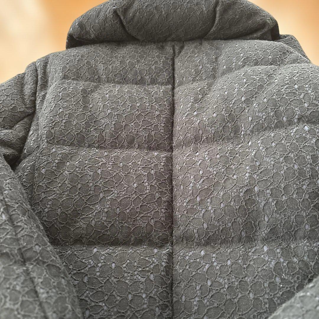 まり courrèges 黒 ダウンジャケット サイズ38 新品未使用