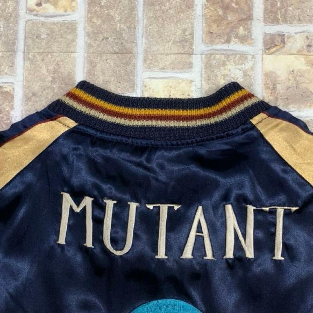 テーラー東洋 サテン スカジャン ミュータント 鷹