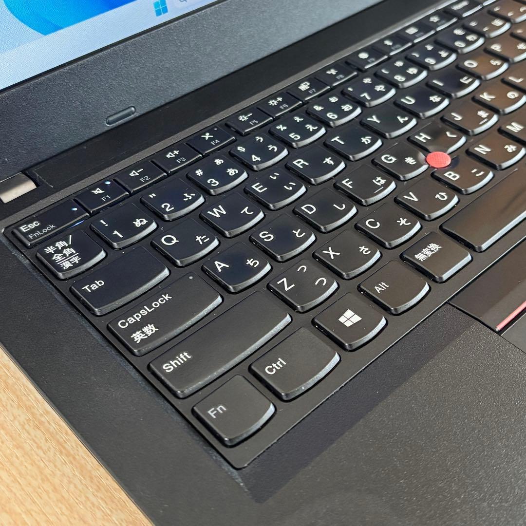 レノボノートパソコン ThinkPad L480 i3／8GB／SSD512GB
