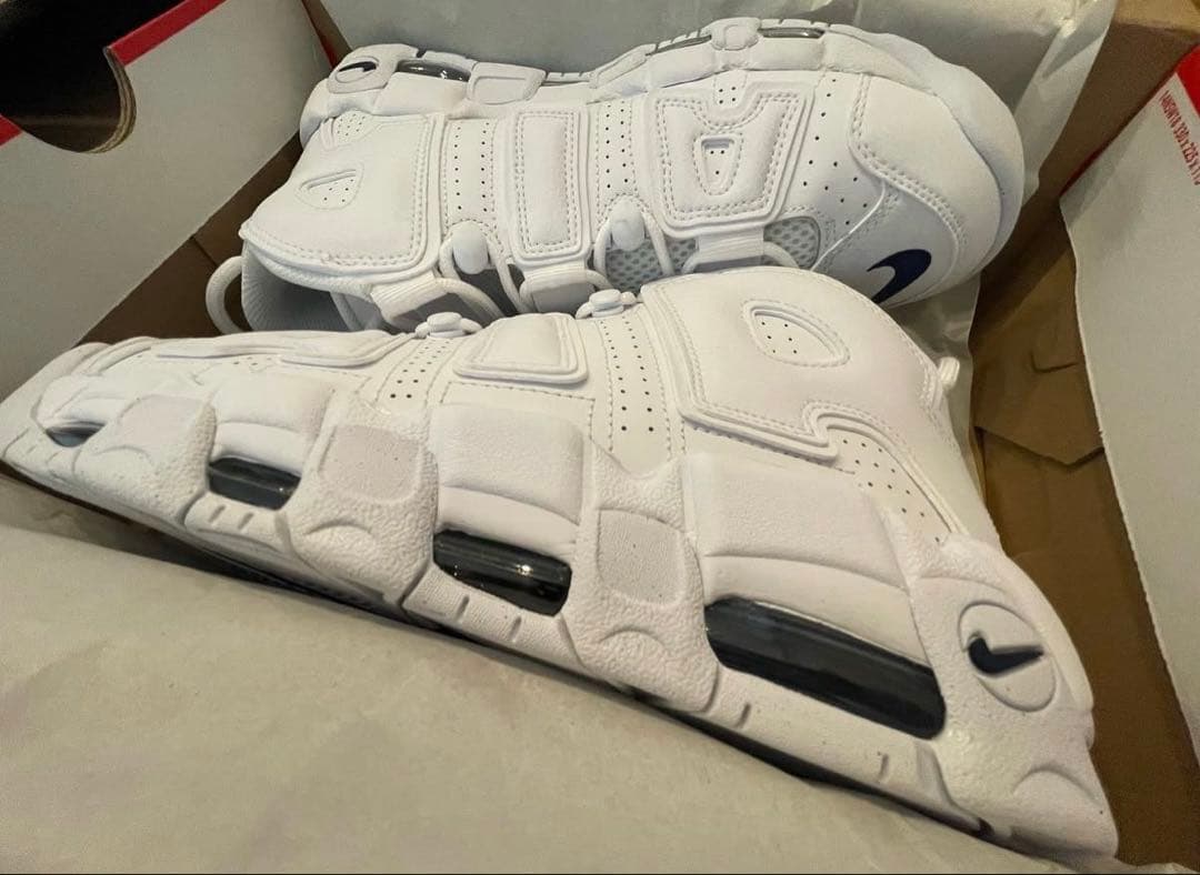 靴 NIKE AIR MORE UPTEMPO WHITE DH8011-100