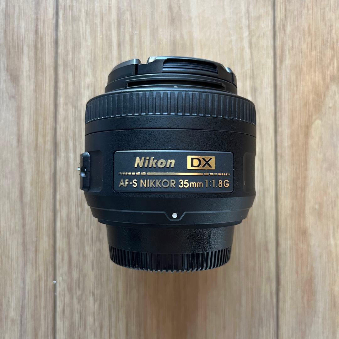 Nikon AF-S NIKKOR 35mm f/1.8G DX フード付き