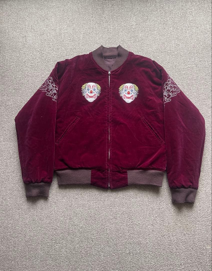 PPFM Reversible スカジャン ワインレッド 2002-2003