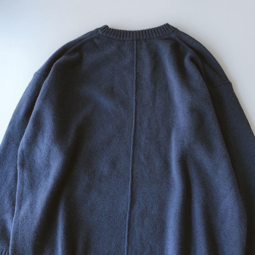 極美品23区　滝沢眞規子さん着用/洗えるウールカシミヤクルーネックニット38