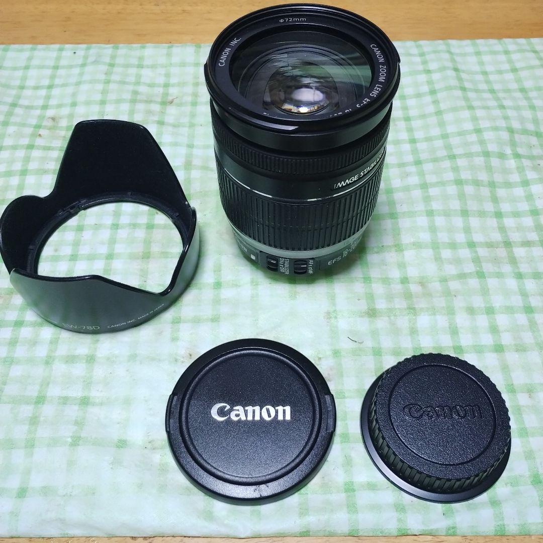 CANON、EF−S、18−200mm、Ｆ3.5−5.6、IS