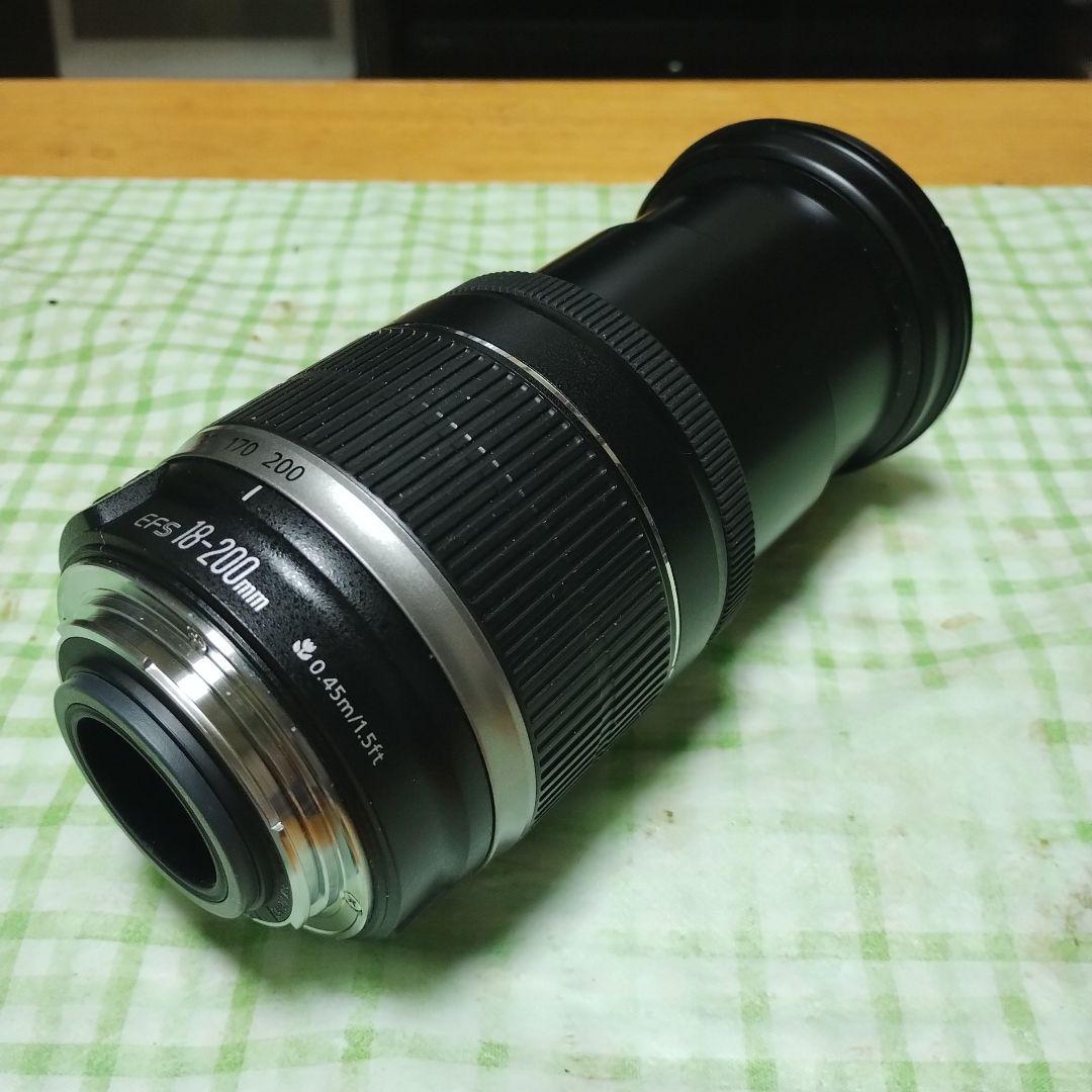 CANON、EF−S、18−200mm、Ｆ3.5−5.6、IS