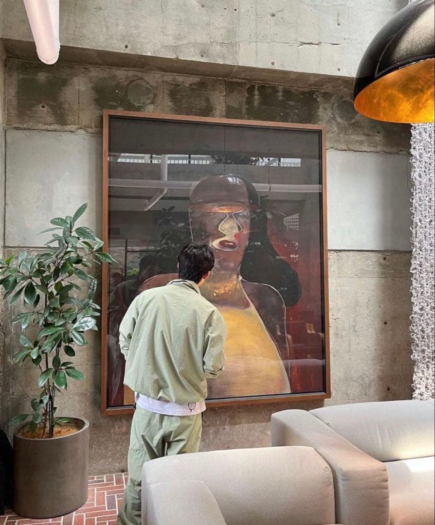 ENNOY エンノイ ナイロン セットアップ L Sage シャカシャカ