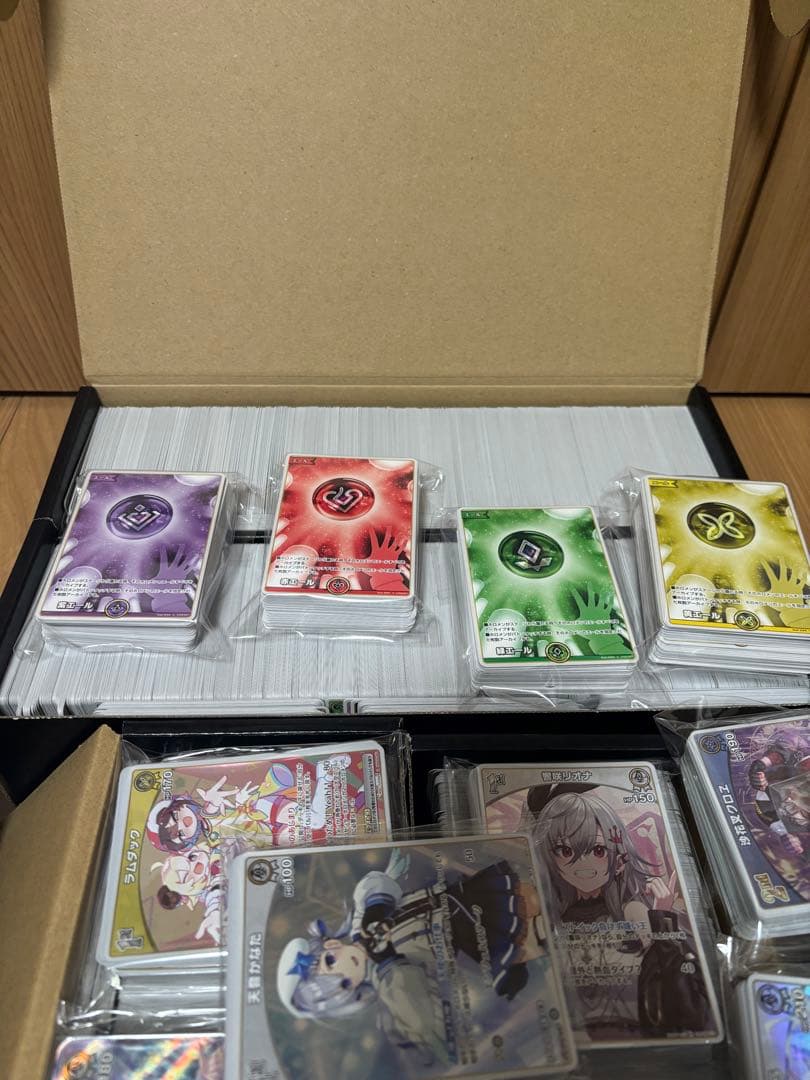 ホロライブ　カード　まとめ売り　R.RR.SR.OSR.SY.合計450枚以上