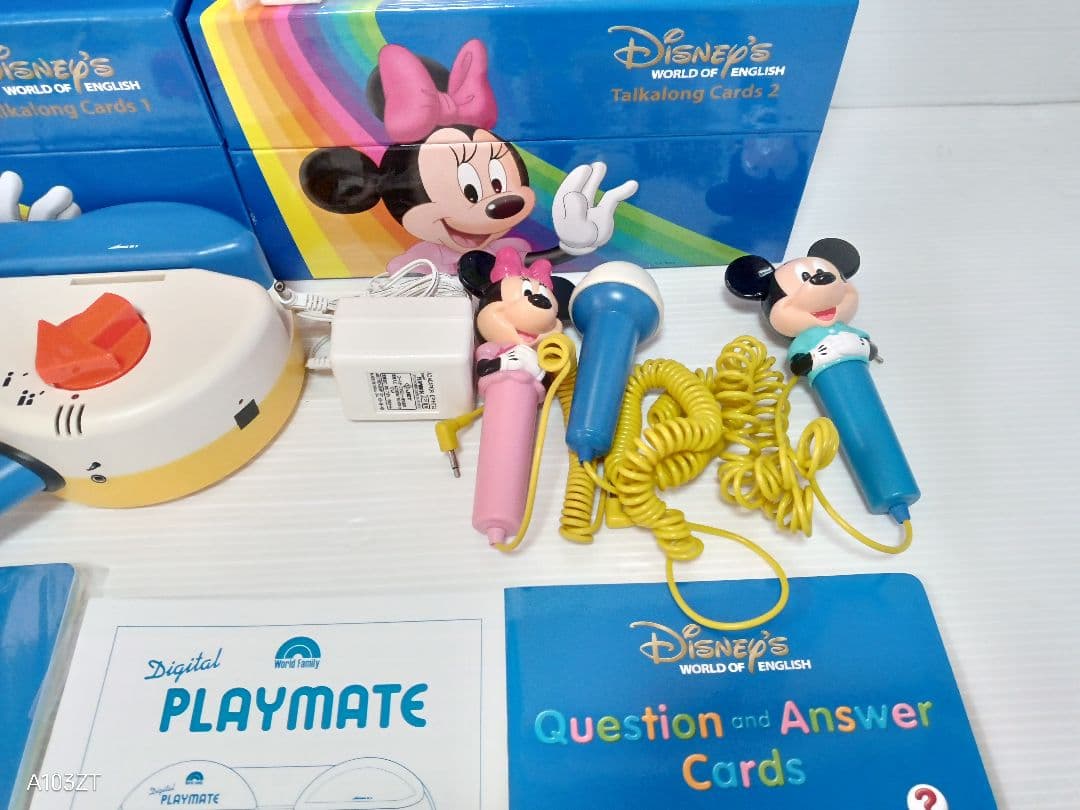 DWE ディズニー英語システムトークアロング　両面デジタル、ほぼ未開封セット