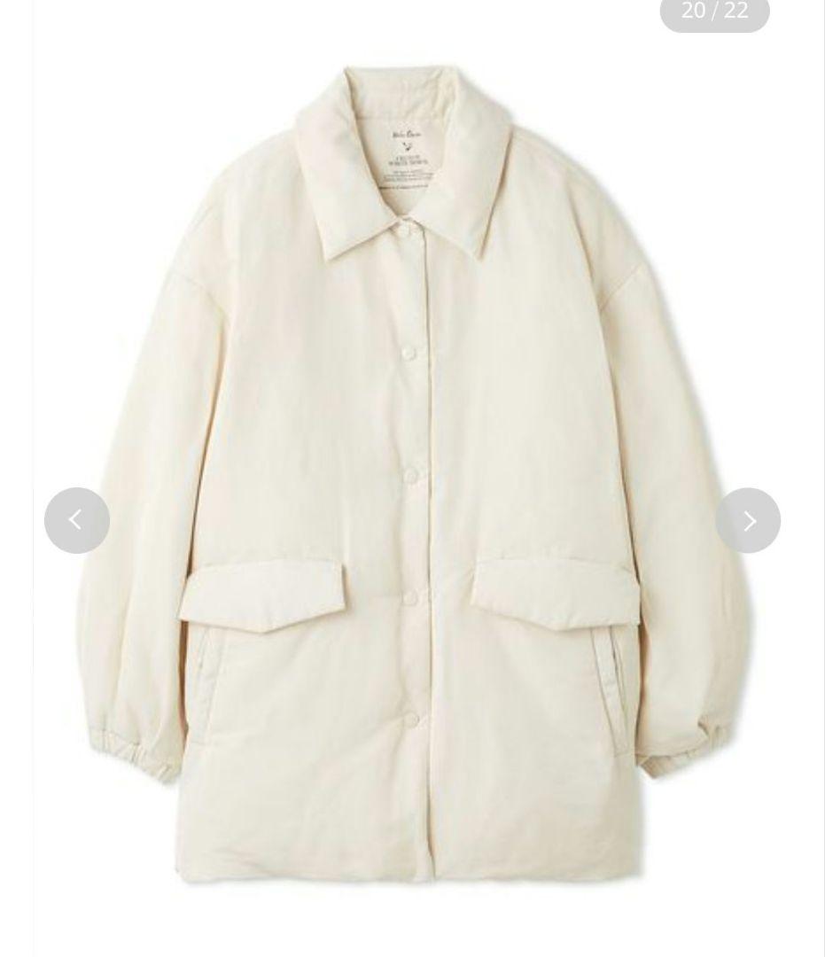 新品タグ付 ステンカラーテントシルエットダウンジャケット　Mila Owen