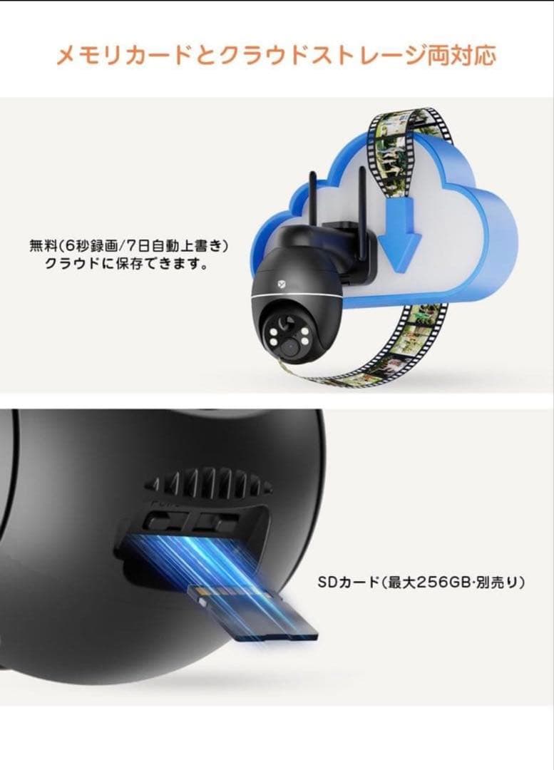 防犯カメラ 屋外 ソーラー 家庭用