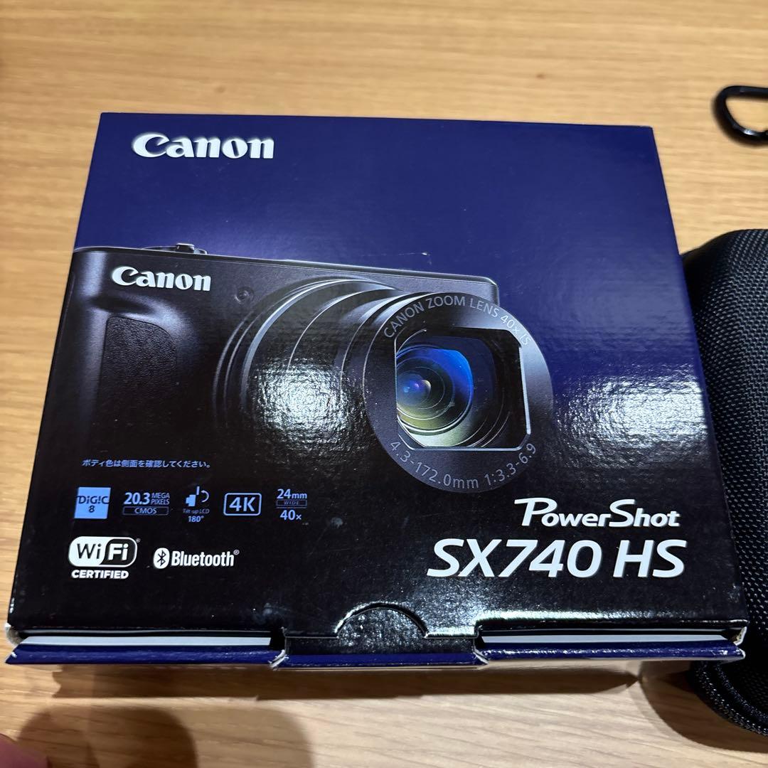 Canon SX740 HS 40倍ズーム コンパクトデジタルカメラ