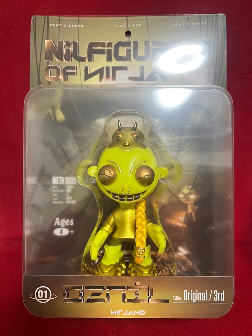 OZNIL ソフビ　3rdゴールドカラー　libertyTokyo