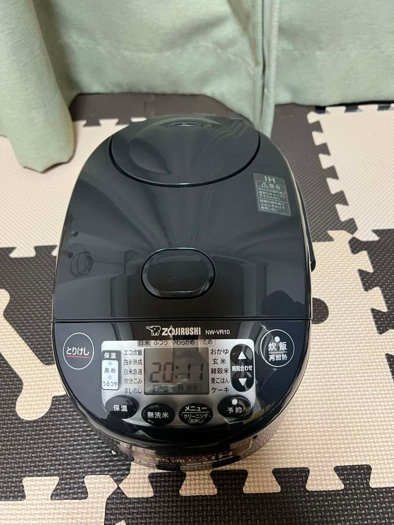 象印 IH炊飯ジャー NW-VR10 容量1.0L（5.5合炊き）2025年製