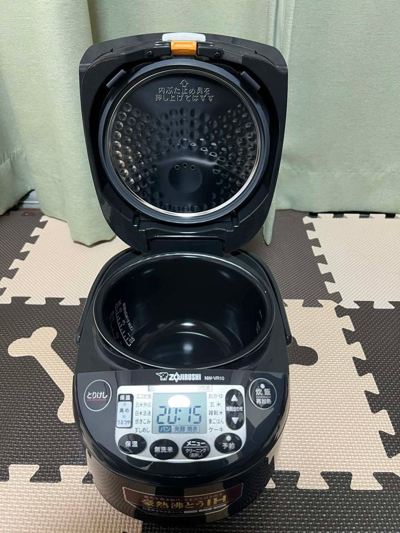 象印 IH炊飯ジャー NW-VR10 容量1.0L（5.5合炊き）2025年製