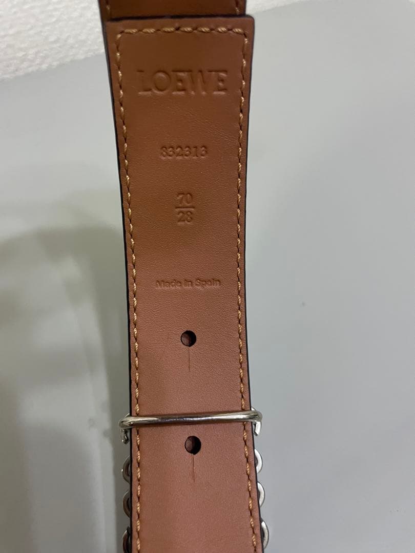 LOEWE レディースリバーシブルベルト70/28