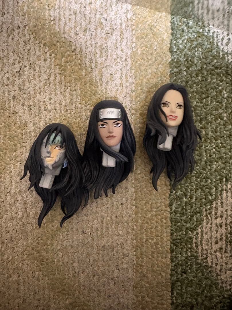 [訳あり必ず説明文をお読みください]ナルト疾風伝一番くじ　A賞自来也&B賞大蛇丸